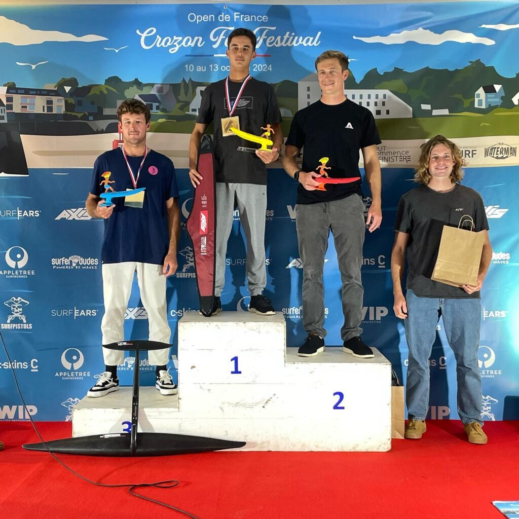 Crozon Foil Festival 2024 podium