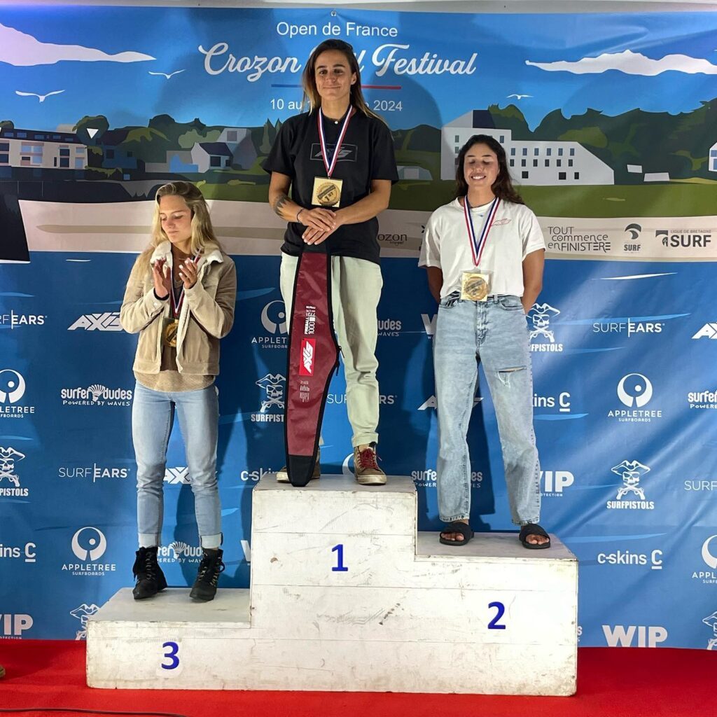 Crozon Foil Festival 2024 podium