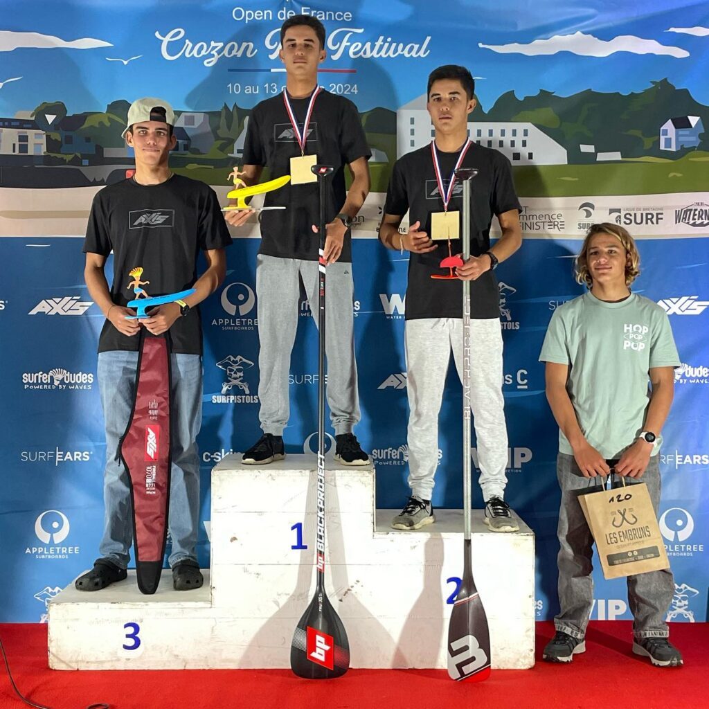 Crozon Foil Festival 2024 podium