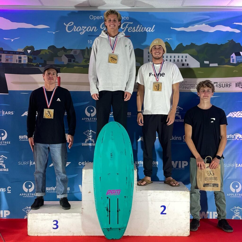 Crozon Foil Festival 2024 podium