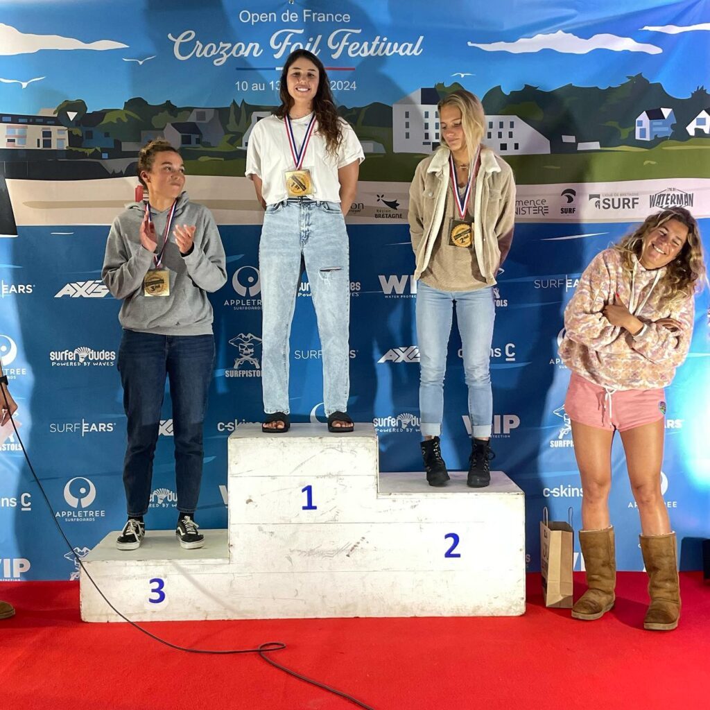 Crozon Foil Festival 2024 podium