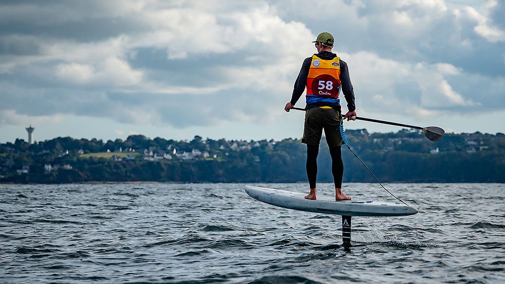 Une première journée Intense en Downwind Foil